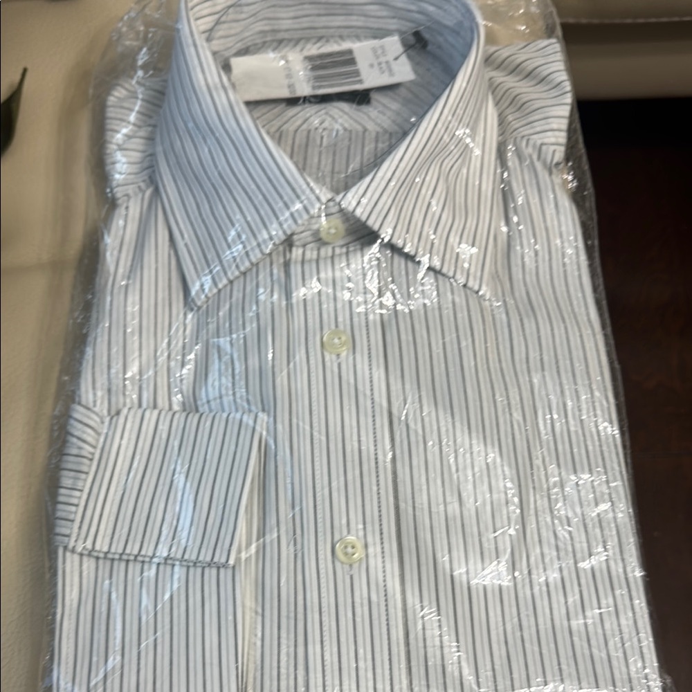 Men's Striped Dress Shirt